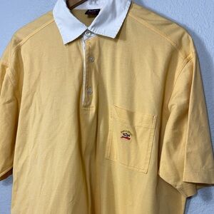 Paul & Shark Yachting Men's Yellow Pique Polo